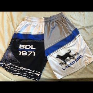 The Black Dog Mesh Lacrosse Shorts